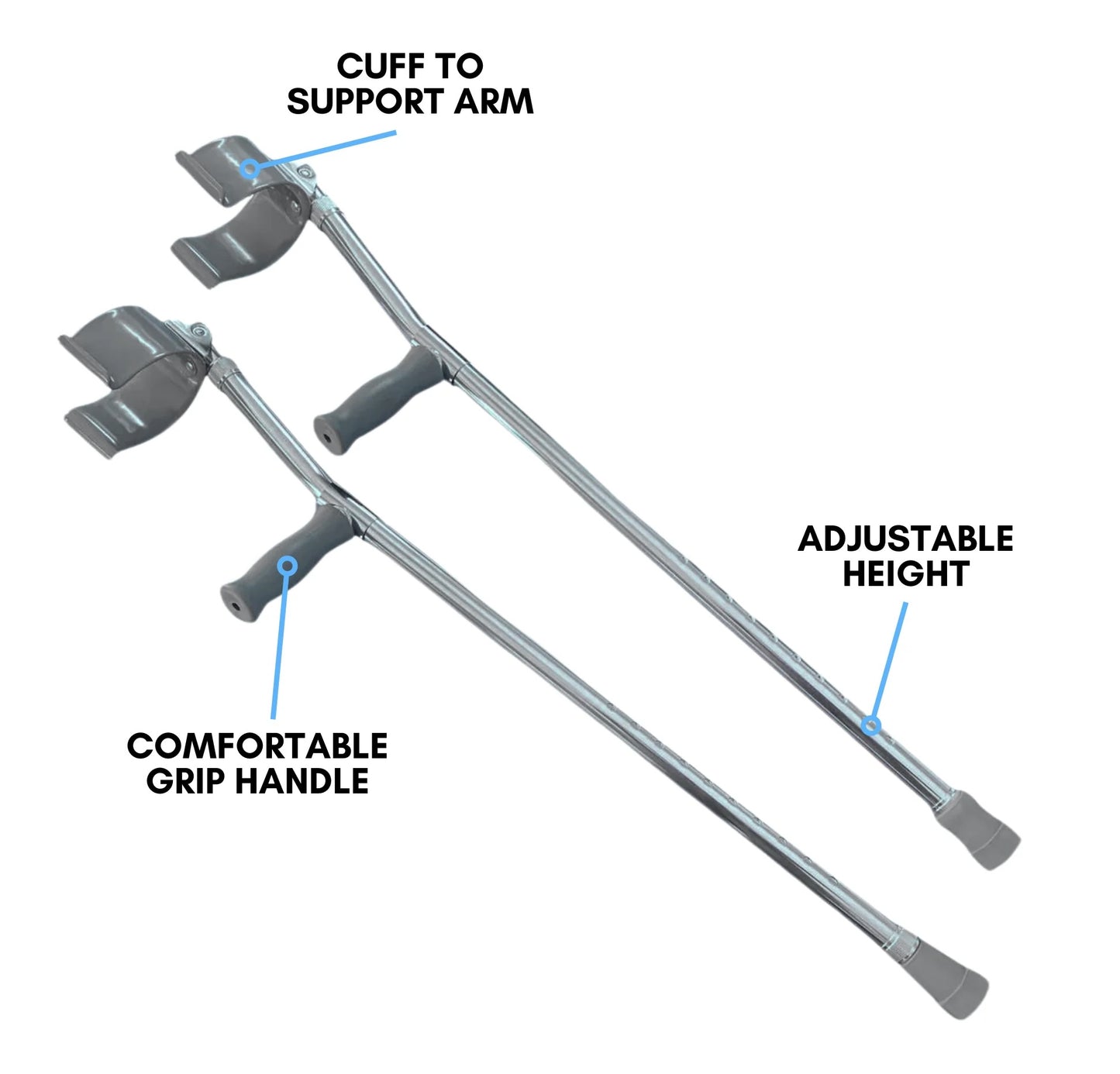 Forearm Crutches