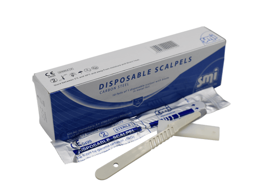 SMI Scalpel Blades Sterile Disposable