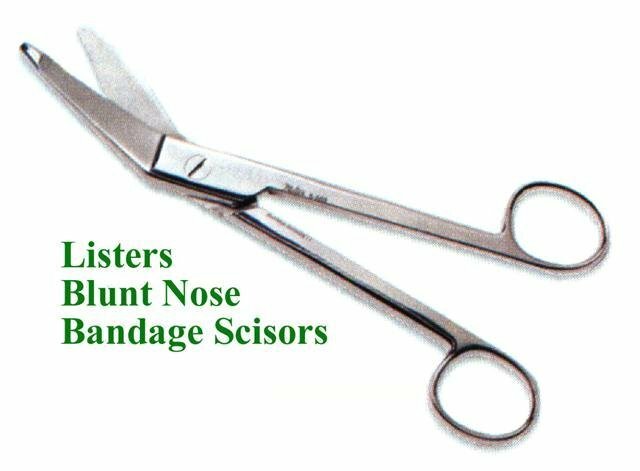 SCISSORS LISTERS BANDAGE