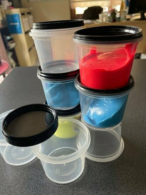 SecurPutty Containers with lids 85gm Pkt/10 (PKT/10)