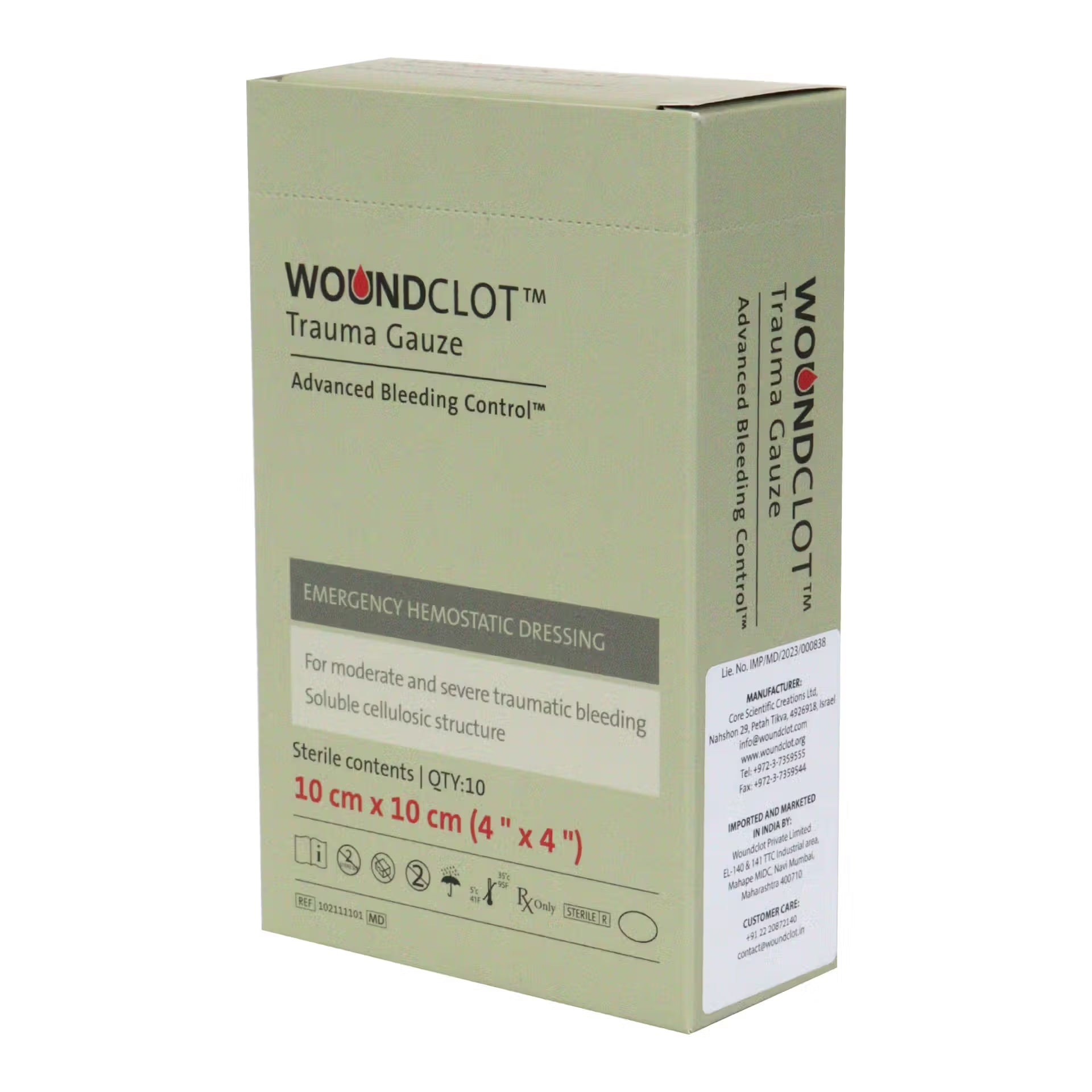 WoundClot Trauma Gauze