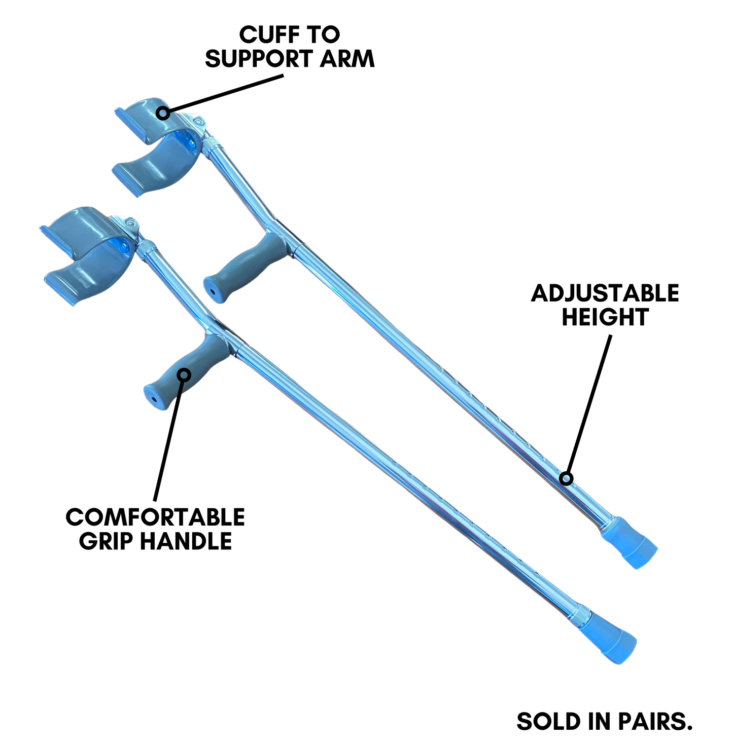 Forearm Crutches