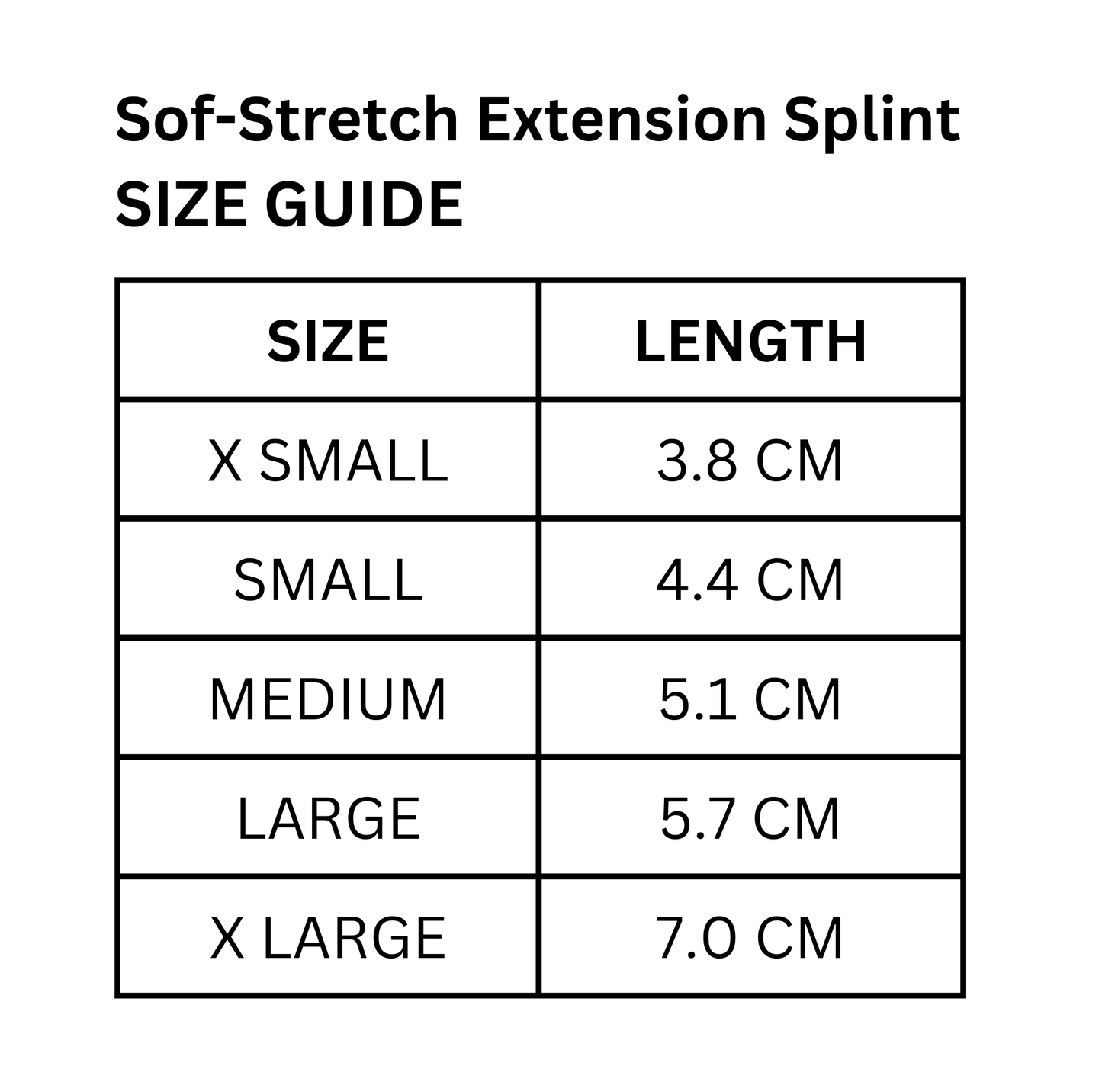 Sof-Stretch Extension Splint