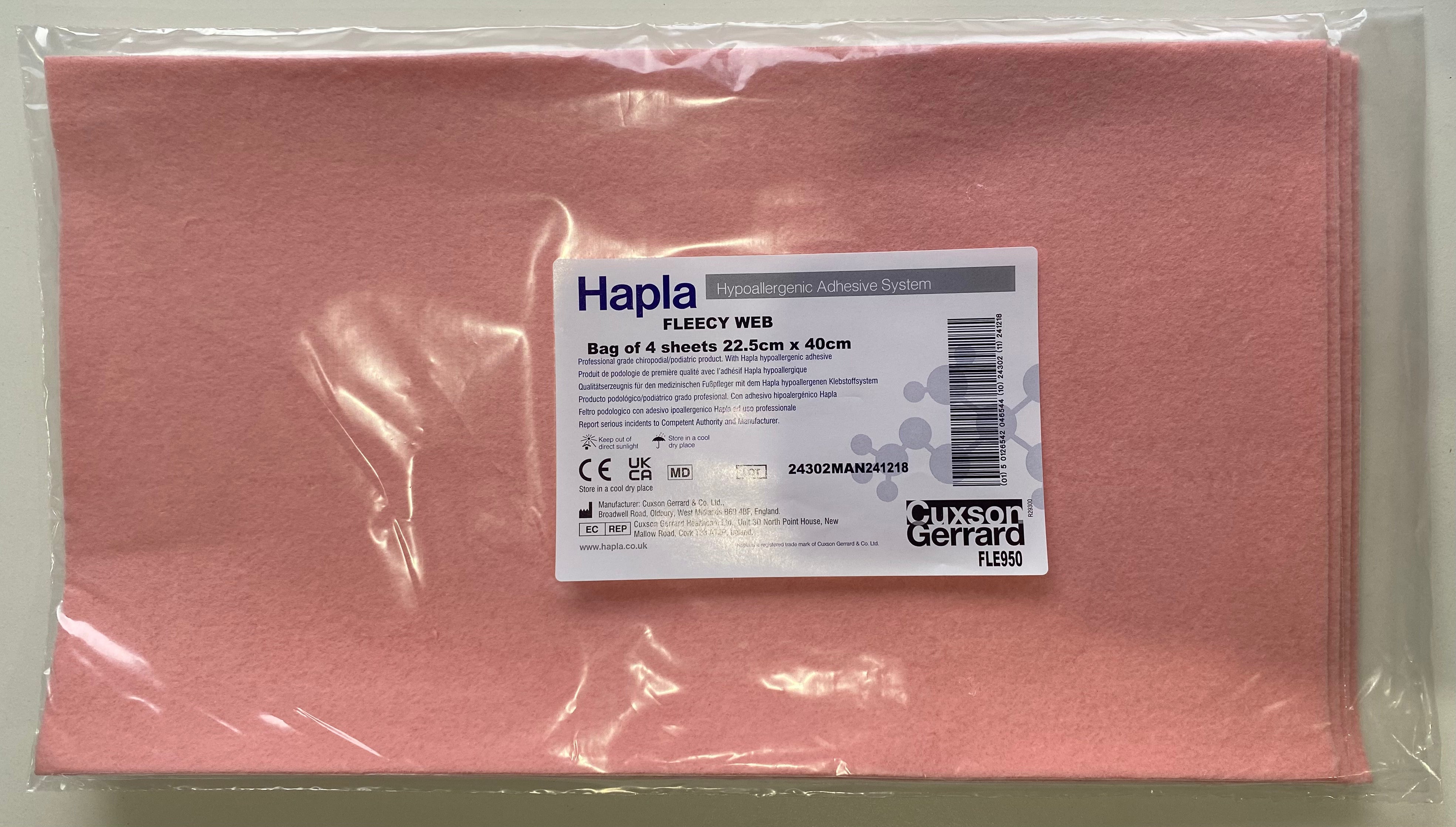 Fleecyweb Hapla - Self Adhesive Padding