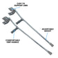 Forearm Crutches