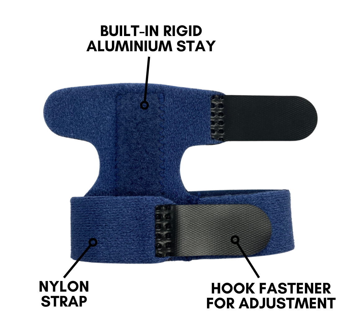 Trigger Finger Pro Splint - Palm Finger Based Universal with additional Palm Strap (EACH)