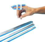 Aluminium Finger Splints Padded (Pkt/10)