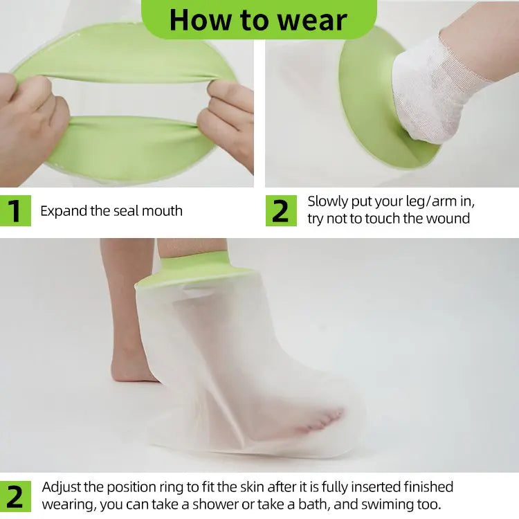 Sealcuff Waterproof Cast & Bandage Protector