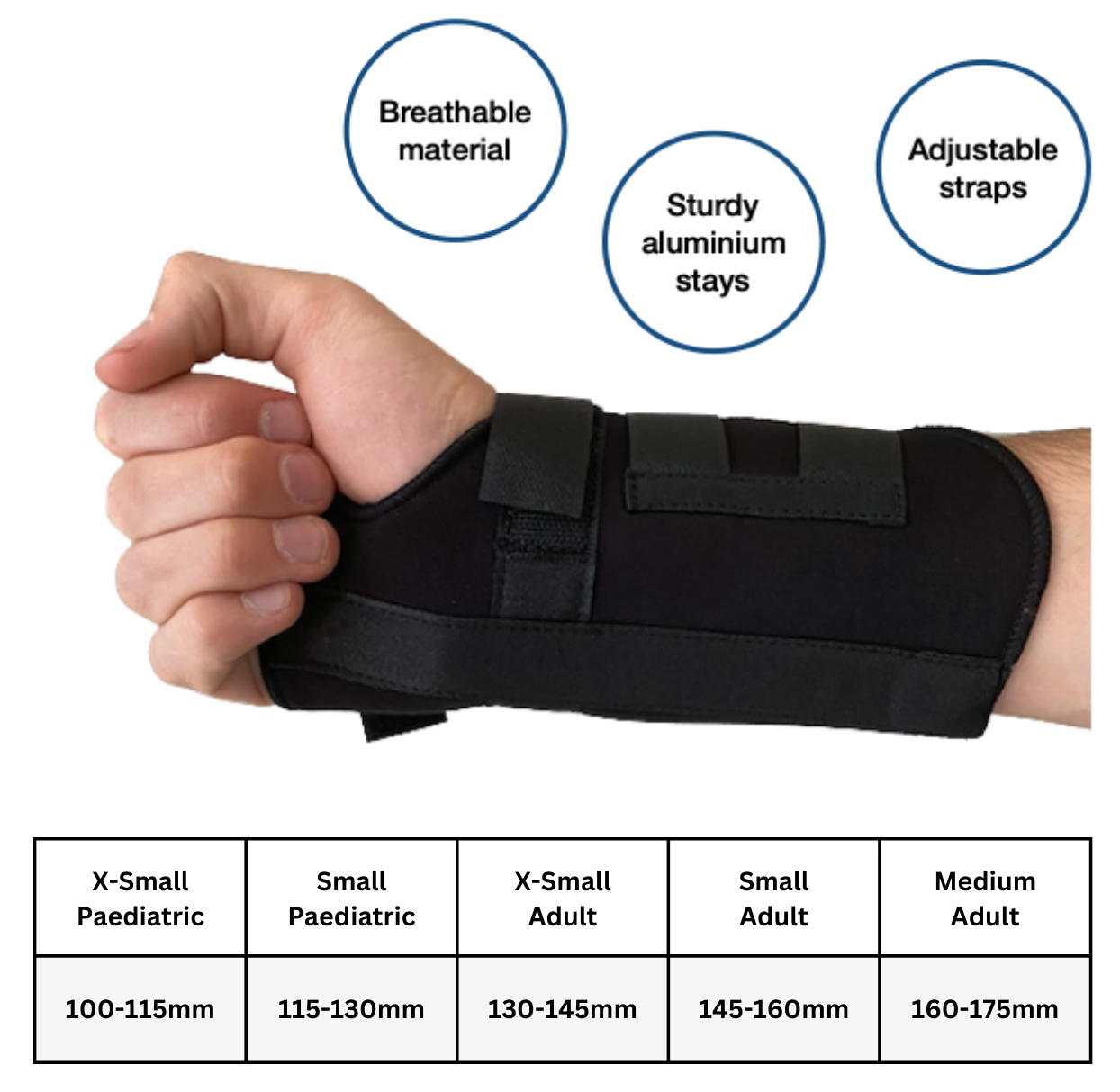 Secur Basic Paediatric Wrist Brace