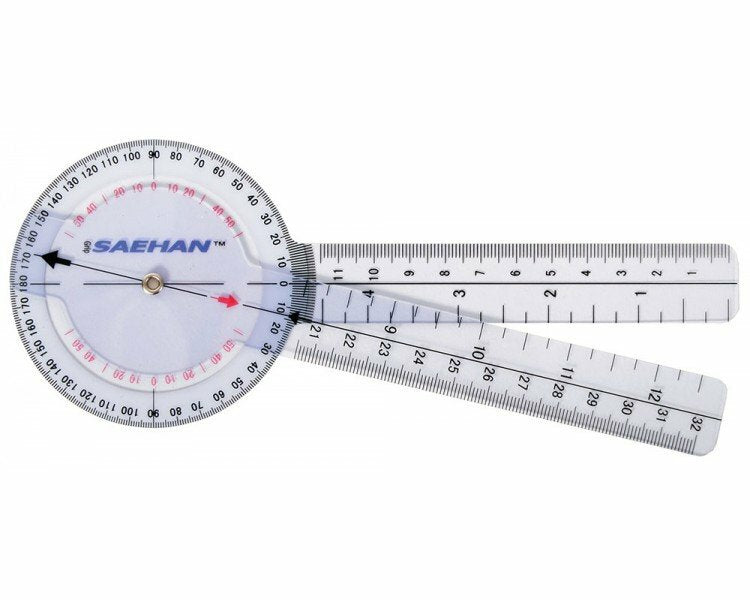 Goniometer Plastic 360 Deg Range