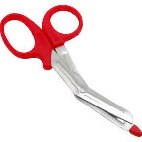 Scissors Bandage Universal with plastic coated Blunt Tip