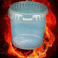SecurPutty Containers with lids 85gm Pkt/10 (PKT/10)