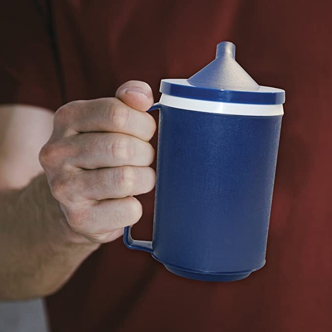 Mug with Snorkel Lid 12oz Insulated